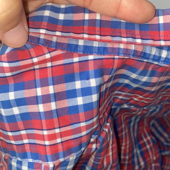 Vineyard Vines Toddler Boy Long Sleeve Button Down Plaid Dressy Shirt Size 4t - Picture 9 of 10